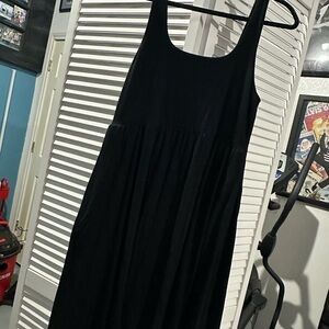Elegant Black Sleeveless Dress